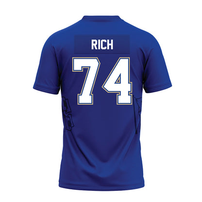 Tulsa - NCAA Football : Logan Rich - Premium Football Jersey-1