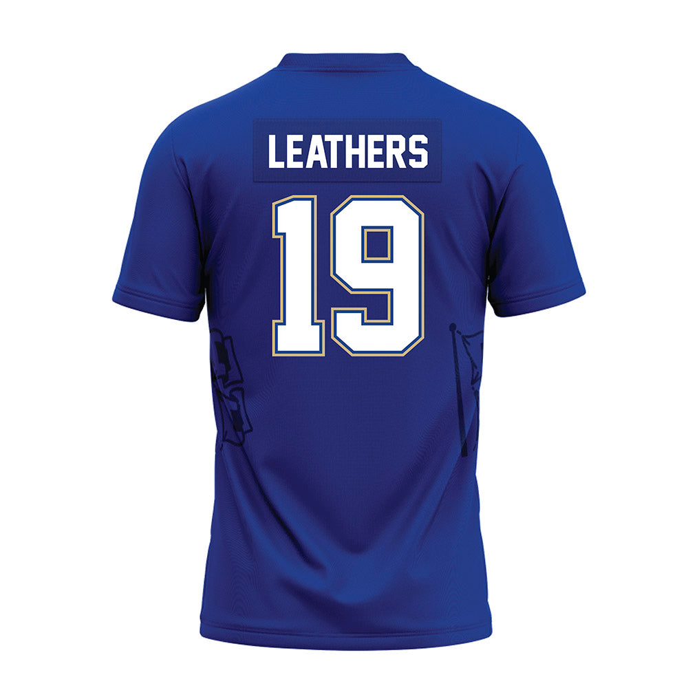 Tulsa - NCAA Football : Rylan Leathers - Premium Football Jersey-1