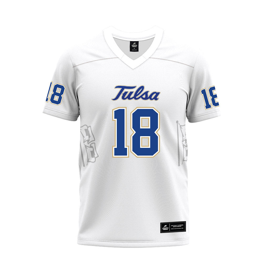 Tulsa - NCAA Football : Cj Lewis - Premium Football Jersey-0