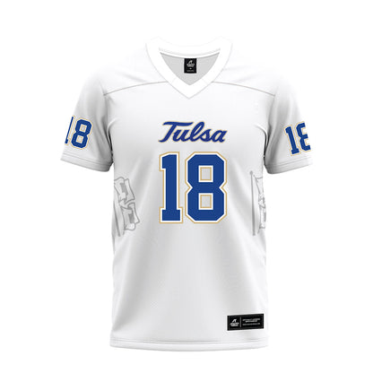 Tulsa - NCAA Football : Cj Lewis - Premium Football Jersey-0