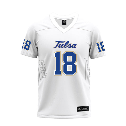 Tulsa - NCAA Football : Cj Lewis - Premium Football Jersey-0