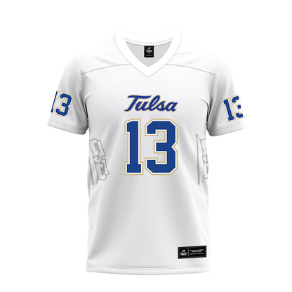 Tulsa - NCAA Football : Joshua Rushing - Premium Football Jersey-0