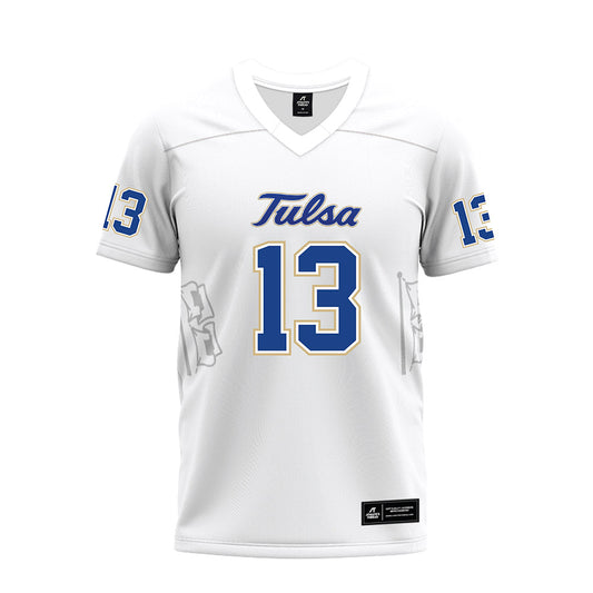 Tulsa - NCAA Football : Joshua Rushing - Premium Football Jersey-0