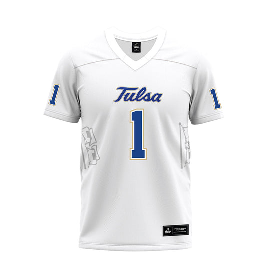 Tulsa - NCAA Football : David Wells - Premium Football Jersey-0