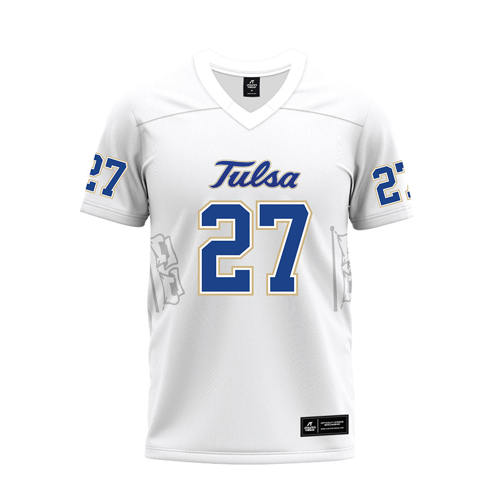 Tulsa - NCAA Football : Zane Woodham - Premium Football Jersey-0