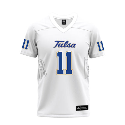 Tulsa - NCAA Football : Jaylen George - Premium Football Jersey-0