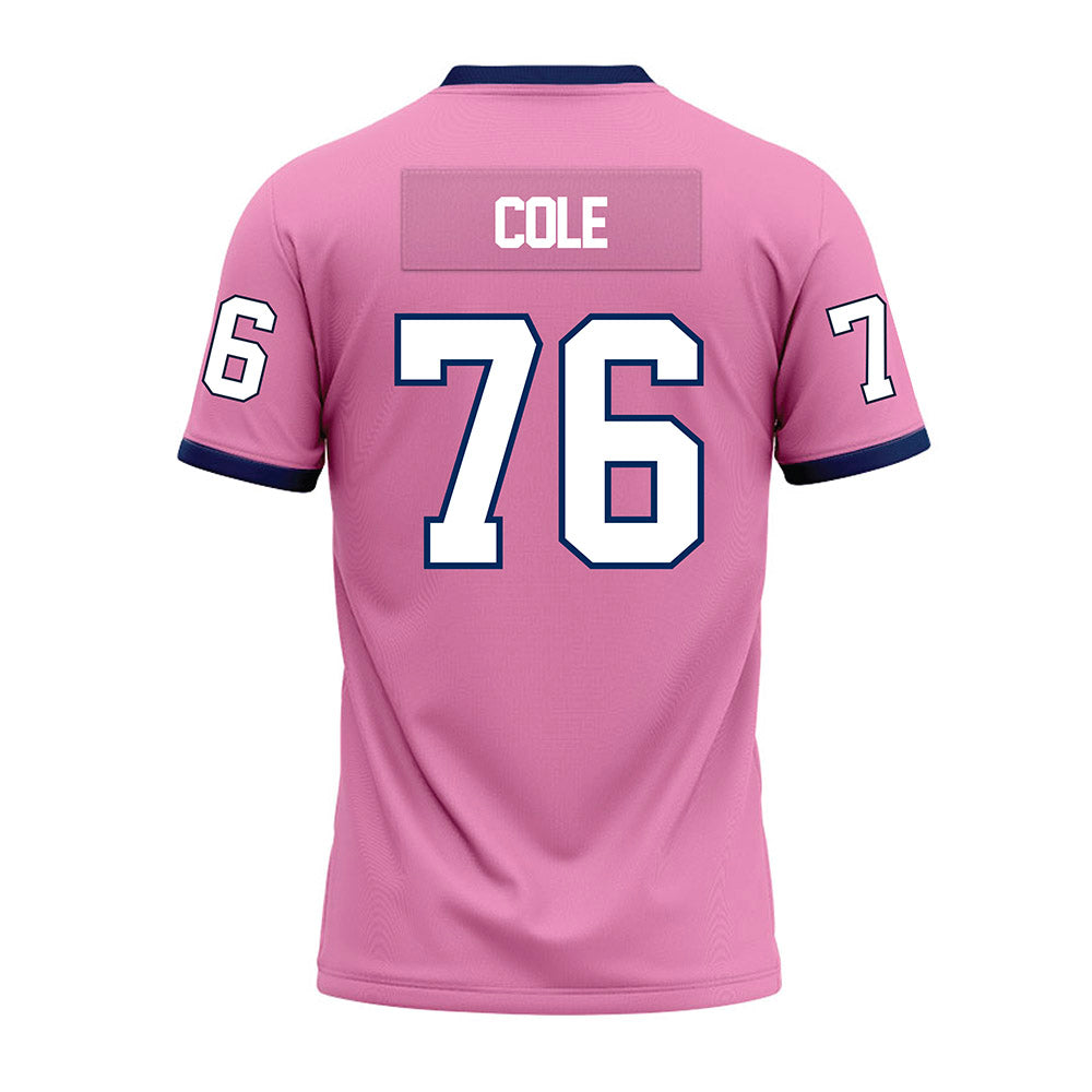 Murray State - NCAA Football : Daniel Cole - Pink Premium Football Jersey-1