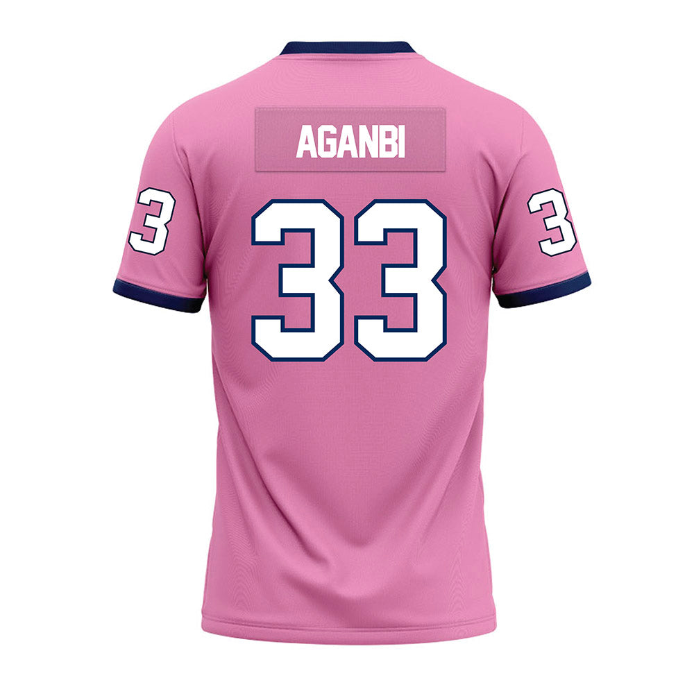 Murray State - NCAA Football : Daniel Aganbi - Pink Premium Football Jersey-1