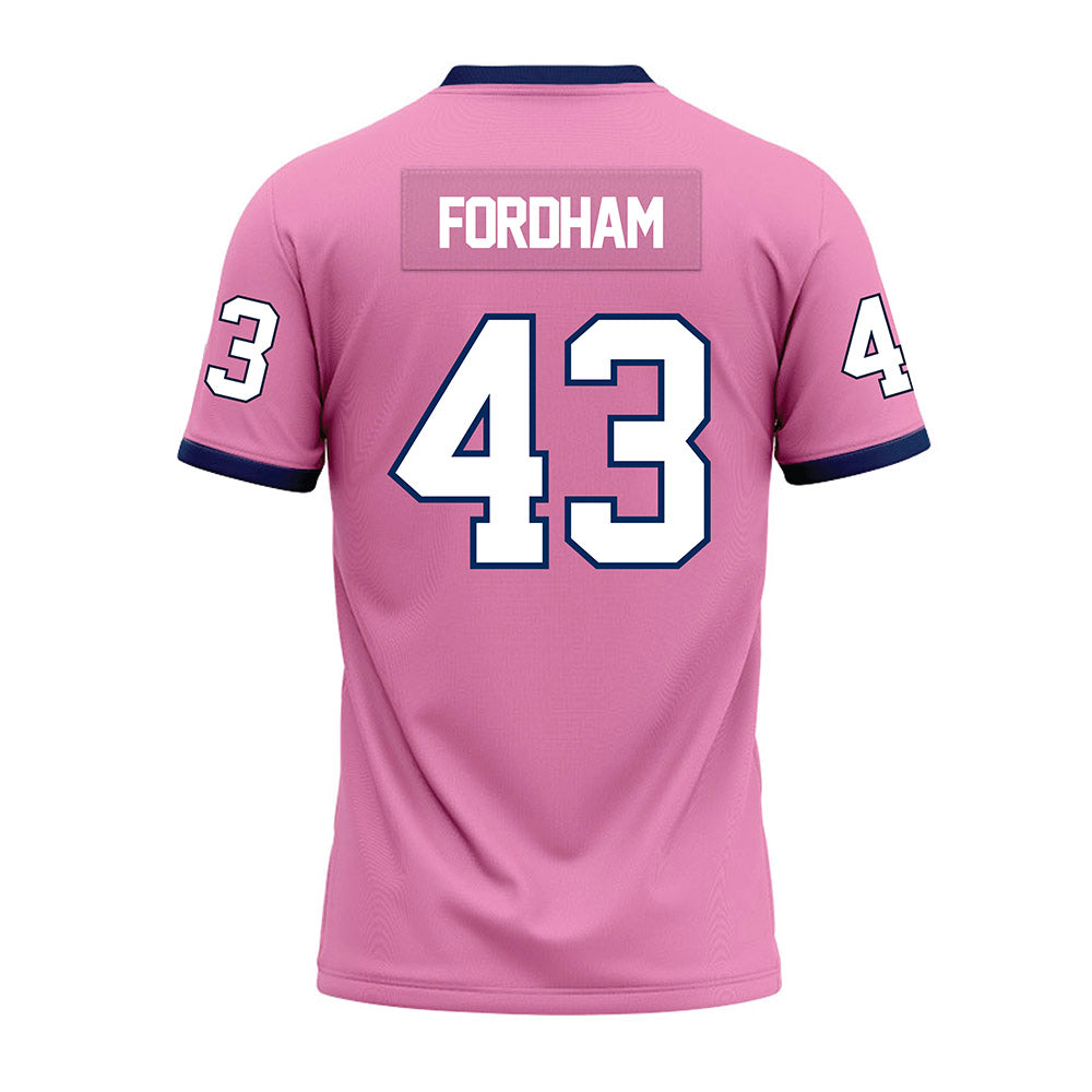Murray State - NCAA Football : Liam Fordham - Pink Premium Football Jersey-1