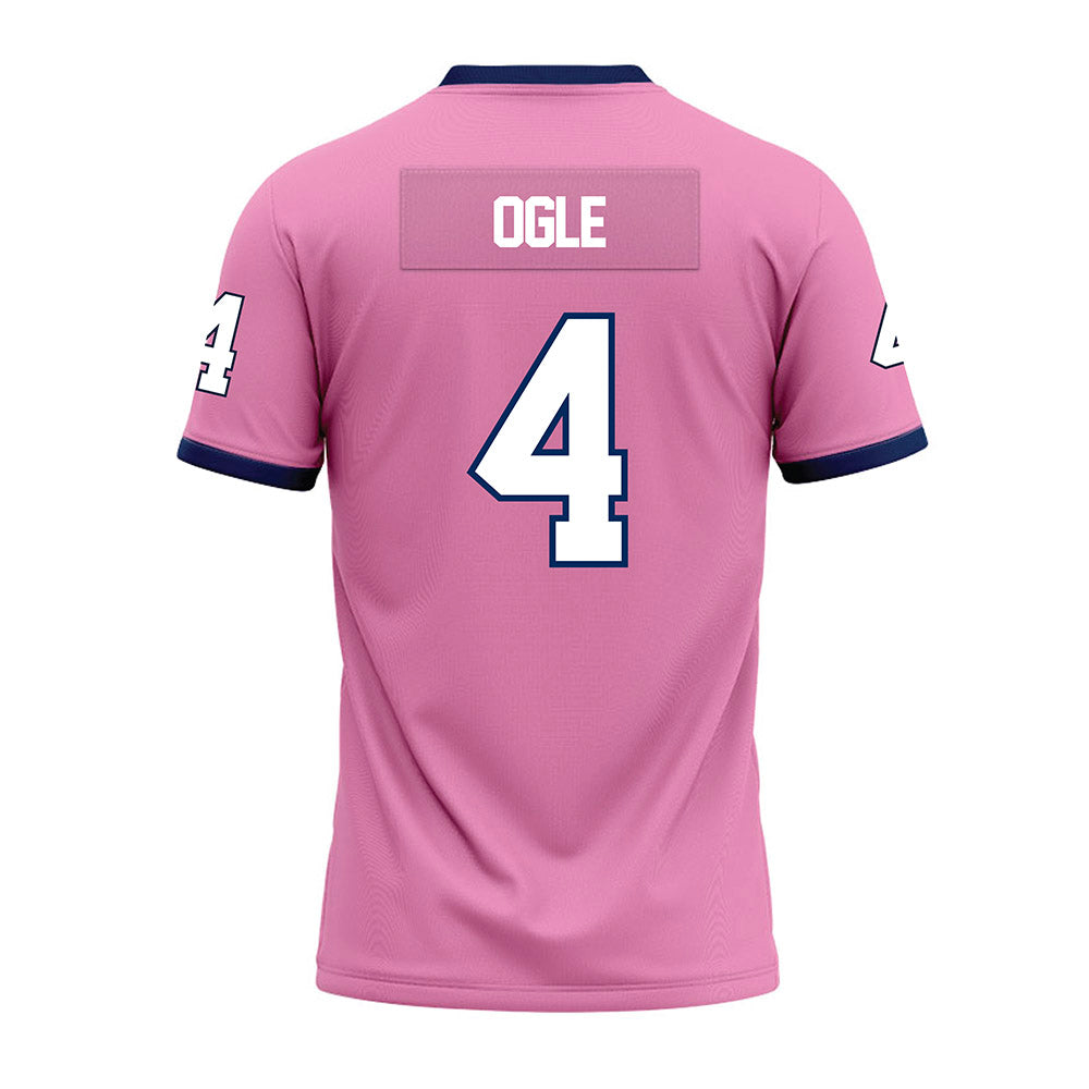 Murray State - NCAA Football : Jim Ogle - Pink Premium Football Jersey