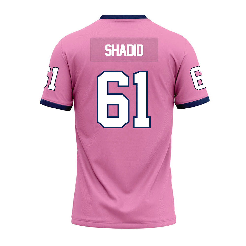 Murray State - NCAA Football : AJ Shadid - Pink Premium Football Jersey-1
