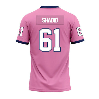 Murray State - NCAA Football : AJ Shadid - Pink Premium Football Jersey-1