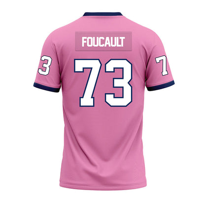 Murray State - NCAA Football : Jaheer Foucault - Pink Premium Football Jersey-1
