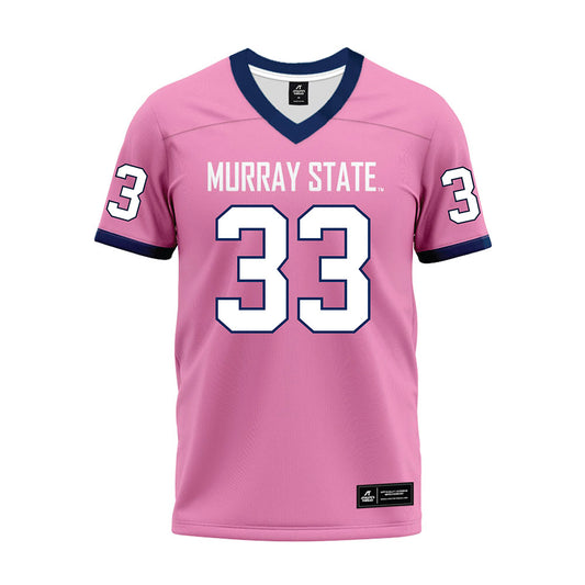 Murray State - NCAA Football : Daniel Aganbi - Pink Premium Football Jersey-0