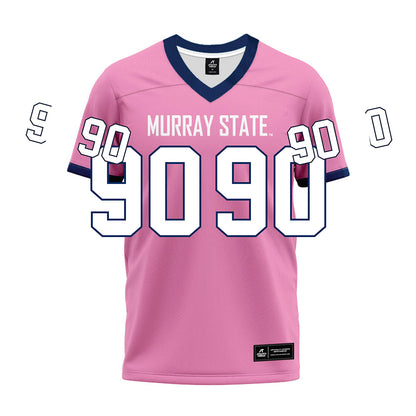 Murray State - NCAA Football : Cameron Daniels - Pink Premium Football Jersey-0
