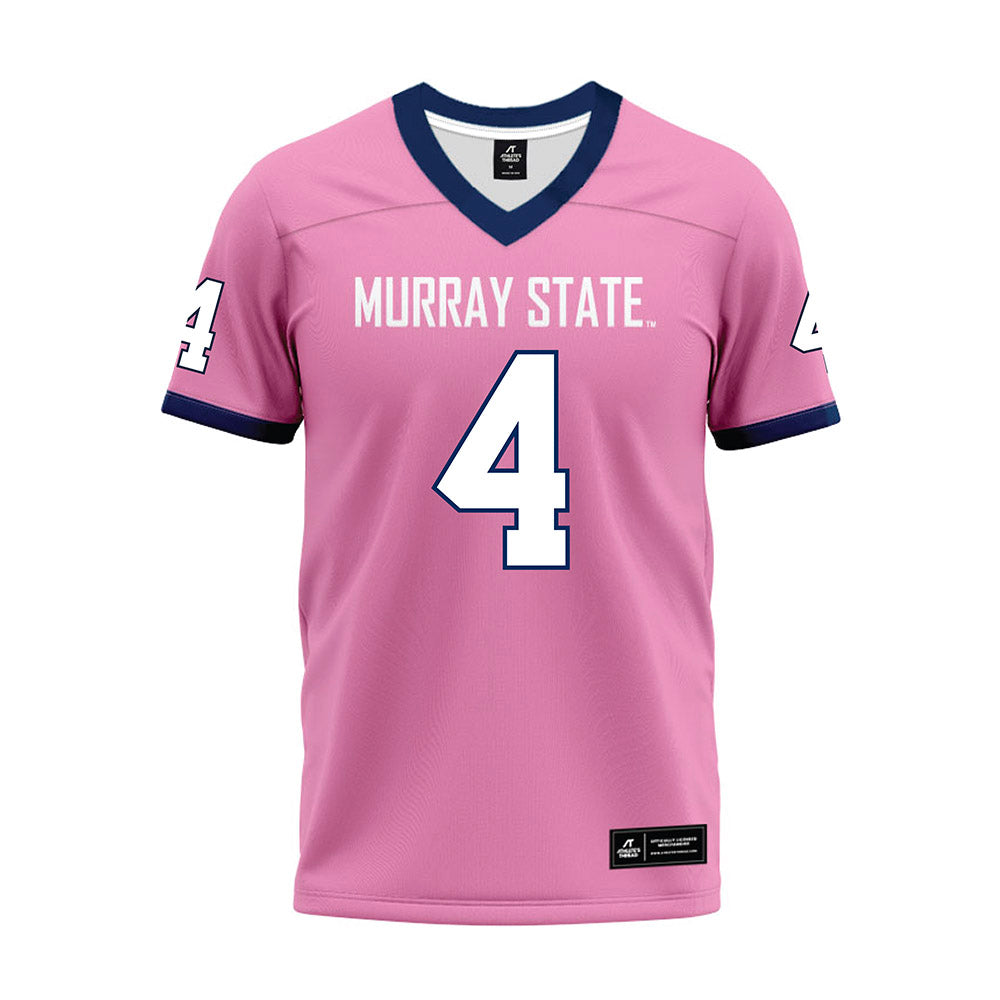 Murray State - NCAA Football : Jim Ogle - Pink Premium Football Jersey