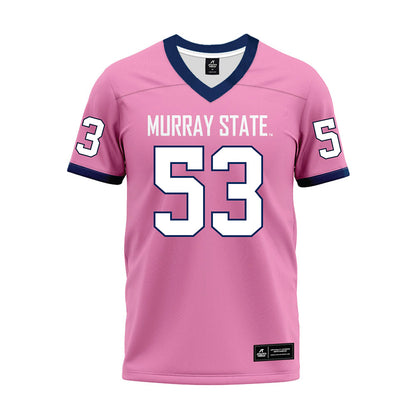 Murray State - NCAA Football : Brayden Hightower - Pink Premium Football Jersey-0