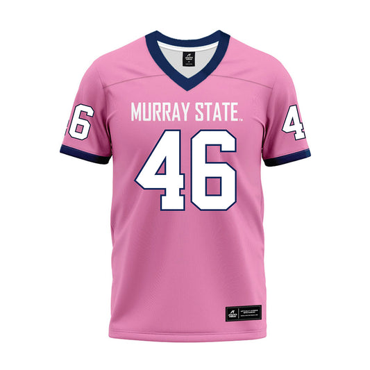 Murray State - NCAA Football : Cohen Campbell - Pink Premium Football Jersey-0
