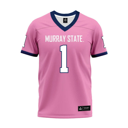 Murray State - NCAA Football : Cam Bulluck - Pink Premium Football Jersey-0