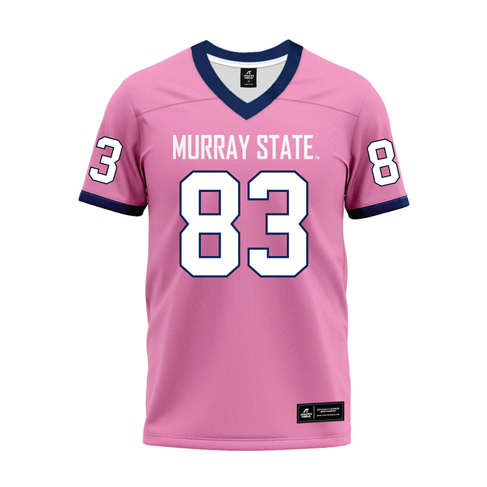 Murray State - NCAA Football : Harrison Spencer - Pink Premium Football Jersey-0