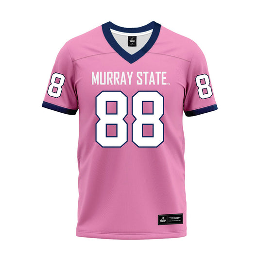 Murray State - NCAA Football : Calerbe Hermane - Pink Premium Football Jersey-0