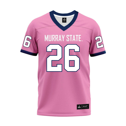 Murray State - NCAA Football : Rett Hemphill - Pink Premium Football Jersey-0