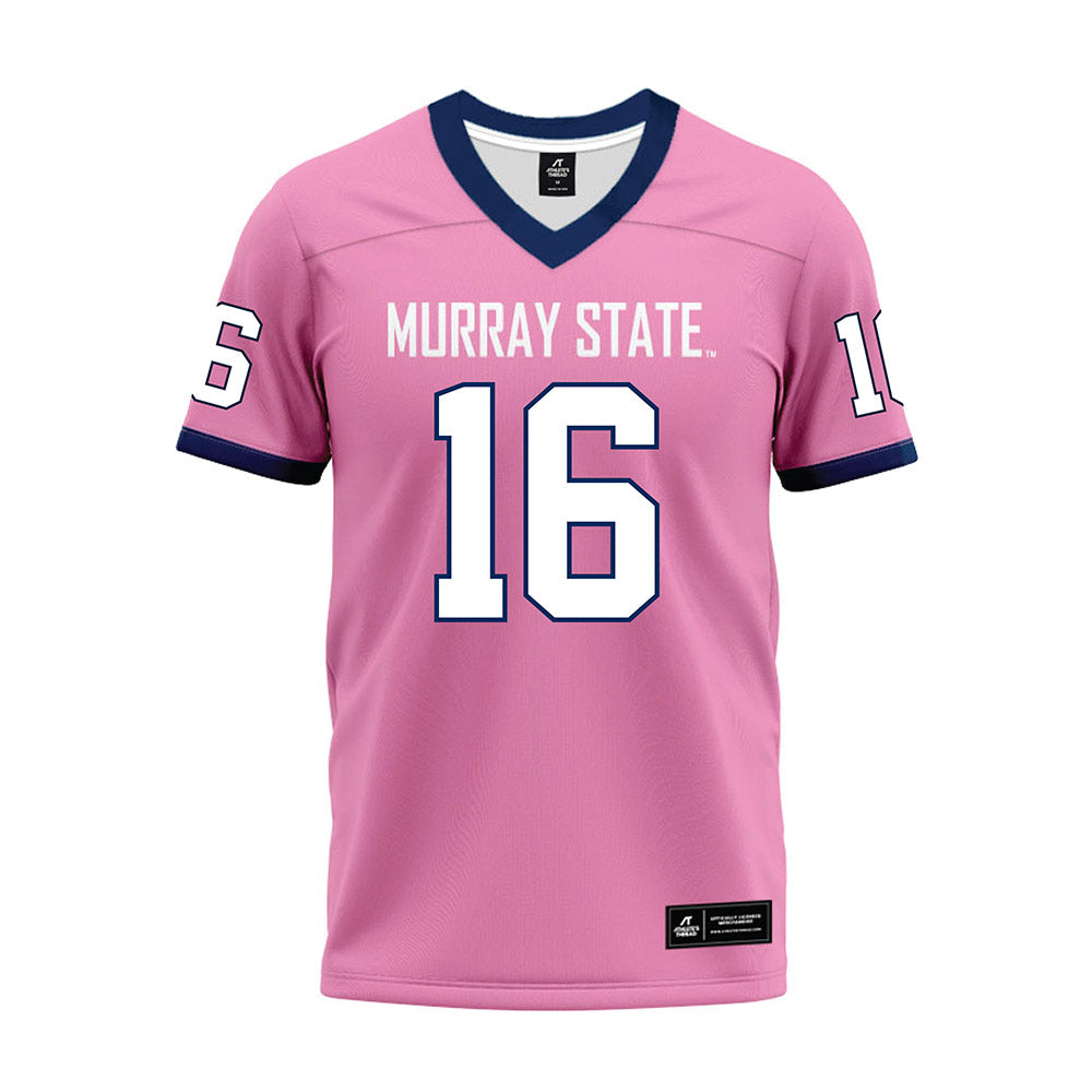 Murray State - NCAA Football : Marley McKenzie - Pink Premium Football Jersey-0