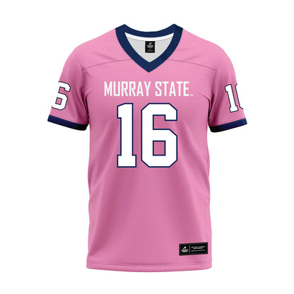 Murray State - NCAA Football : Marley McKenzie - Pink Premium Football Jersey-0