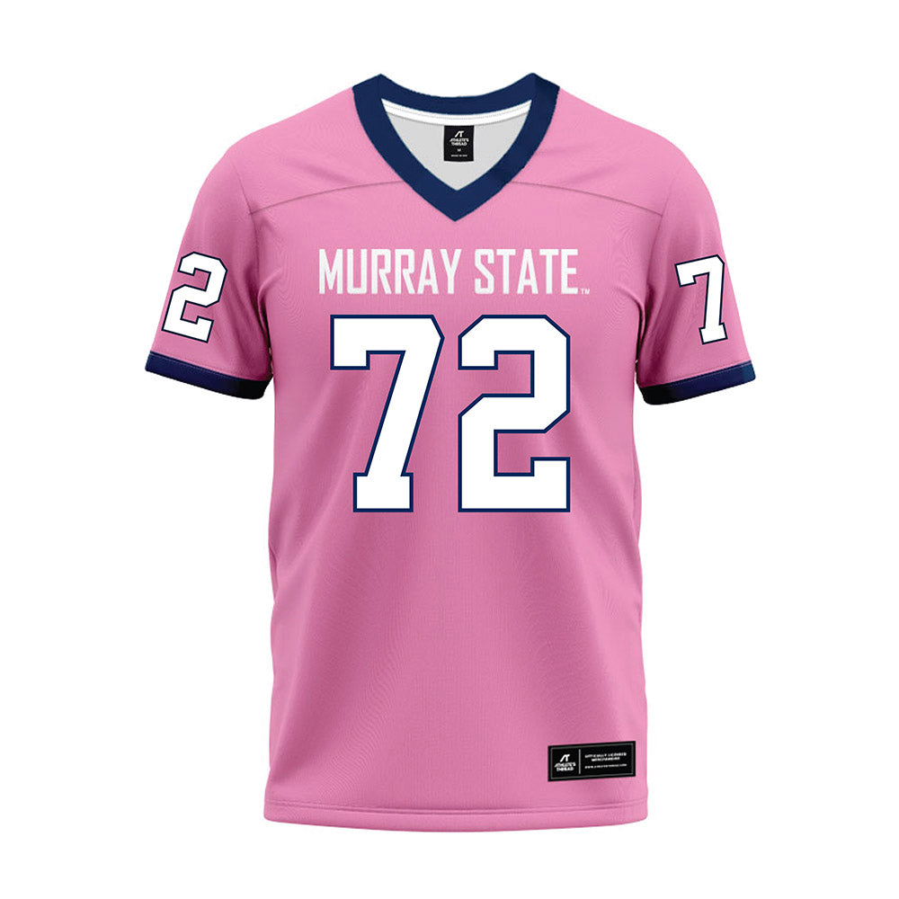 Murray State - NCAA Football : Carson Gilliland - Pink Premium Football Jersey-0