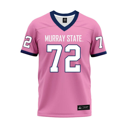 Murray State - NCAA Football : Carson Gilliland - Pink Premium Football Jersey-0