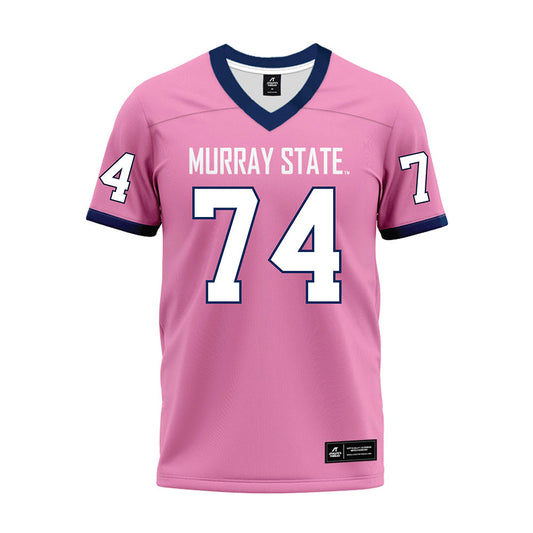 Murray State - NCAA Football : Sloan Bass - Pink Premium Football Jersey-0