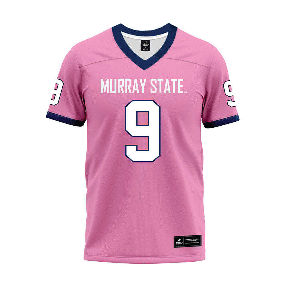 Murray State - NCAA Football : Dylan Rowsey - Pink Premium Football Jersey-0