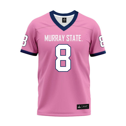 Murray State - NCAA Football : Brooks Esplin - Pink Premium Football Jersey-0