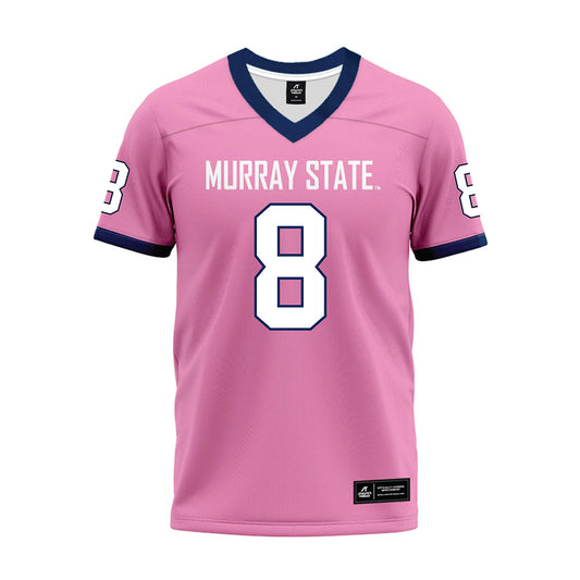 Murray State - NCAA Football : Brooks Esplin - Pink Premium Football Jersey-0