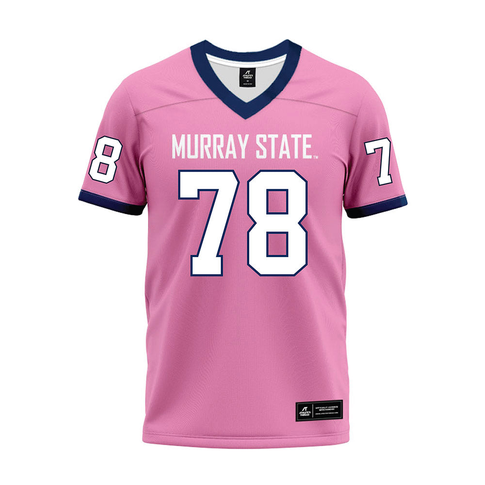 Murray State - NCAA Football : Terrell Davis - Pink Premium Football Jersey-0