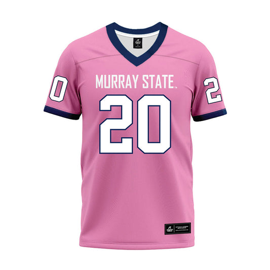 Murray State - NCAA Football : Cade Fields - Pink Premium Football Jersey-0