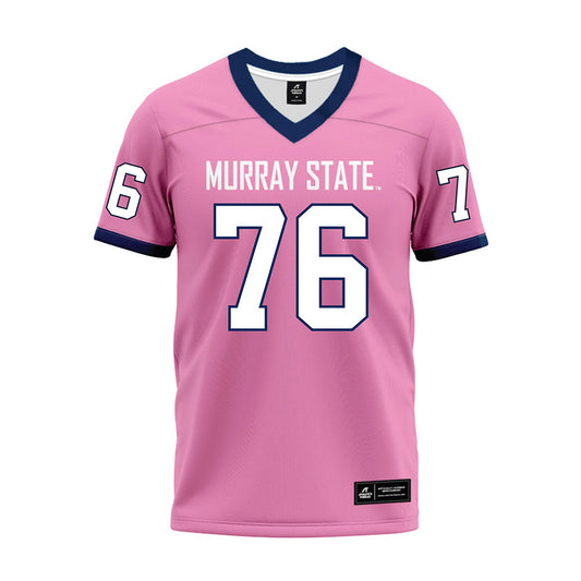 Murray State - NCAA Football : Daniel Cole - Pink Premium Football Jersey-0