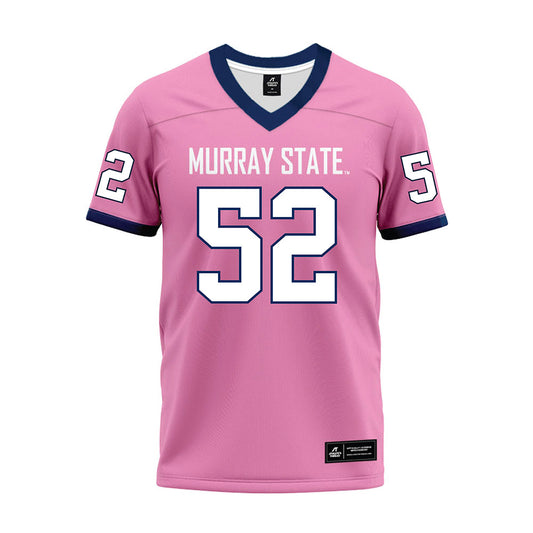 Murray State - NCAA Football : Jake McConnell - Pink Premium Football Jersey-0