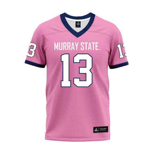 Murray State - NCAA Football : Trey Firestone - Pink Premium Football Jersey-0