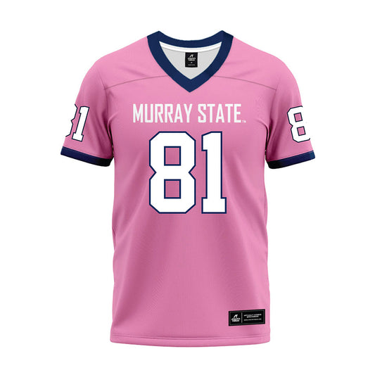 Murray State - NCAA Football : Corde Boller - Pink Premium Football Jersey-0