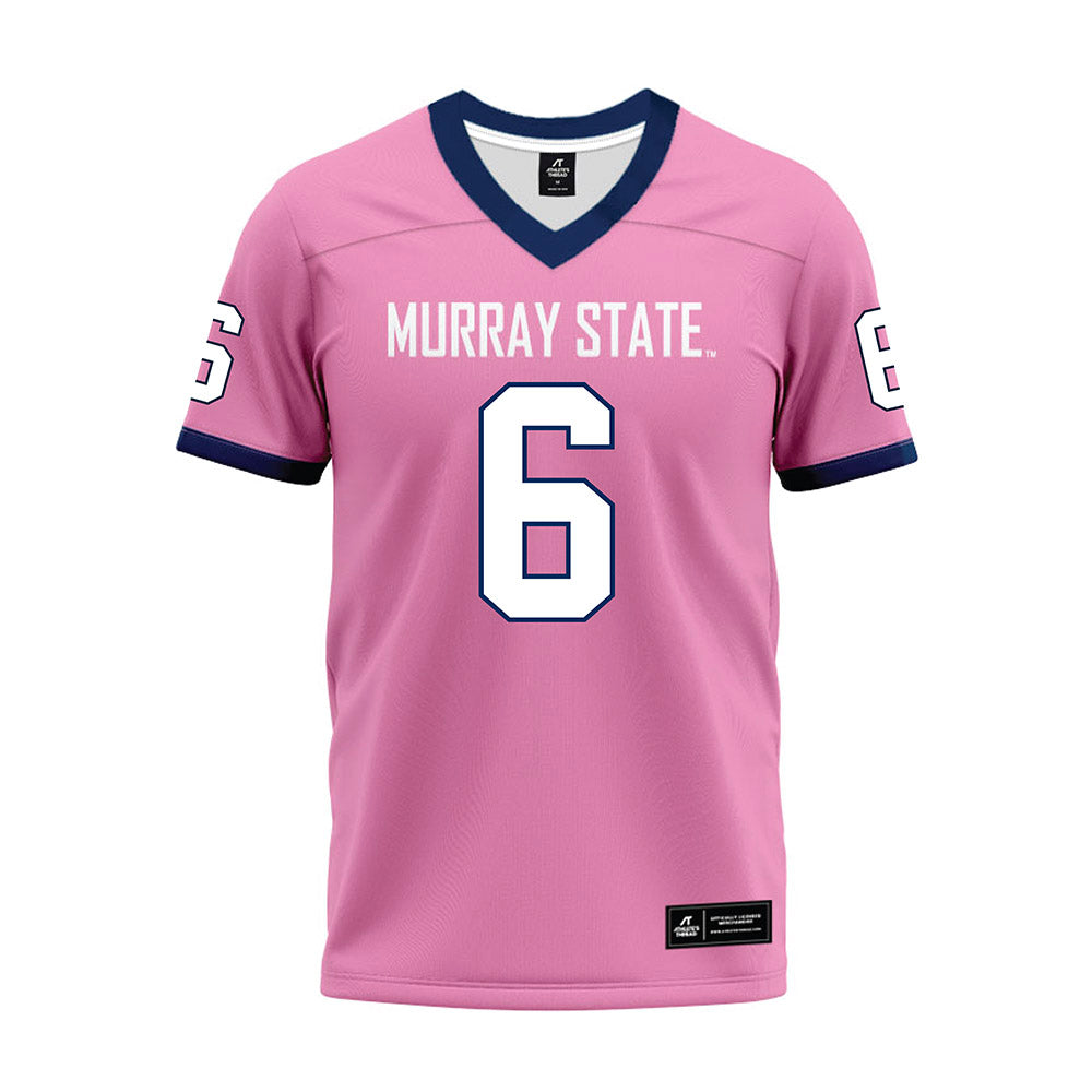 Murray State - NCAA Football : Dimitri Howard - Pink Premium Football Jersey-0
