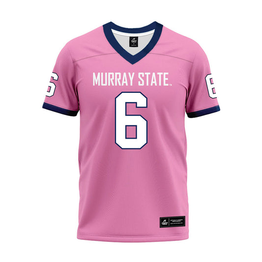 Murray State - NCAA Football : Dimitri Howard - Pink Premium Football Jersey-0
