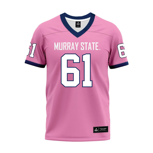 Murray State - NCAA Football : AJ Shadid - Pink Premium Football Jersey-0