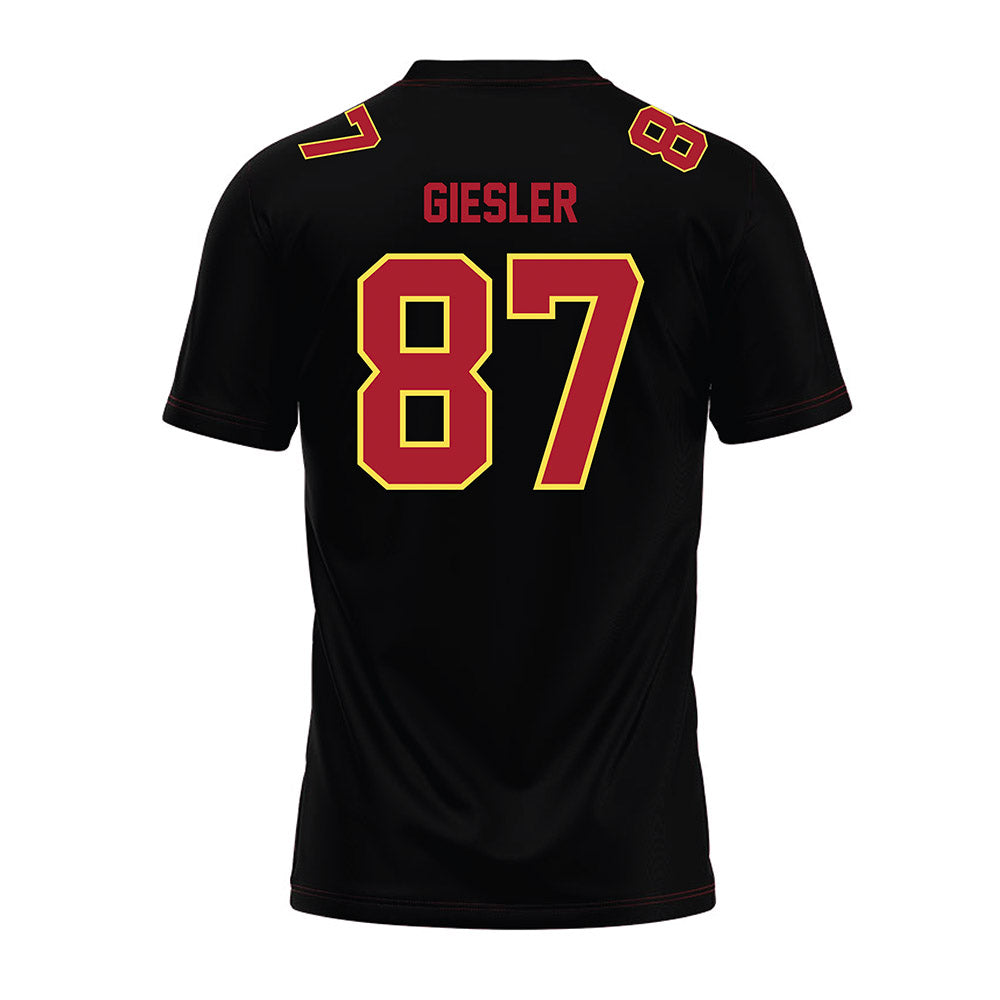 NSU - NCAA Football : Gavin Giesler - Black Premium Football Jersey