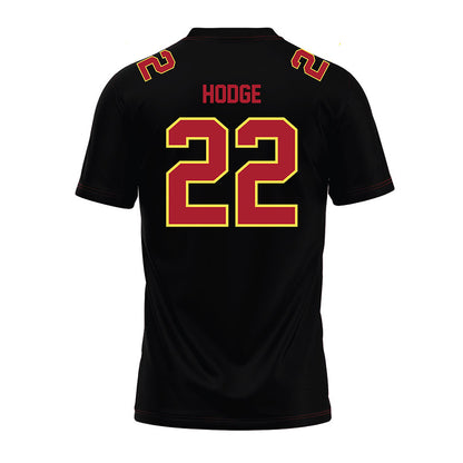 NSU - NCAA Football : Dreavin Hodge - Black Premium Football Jersey-1