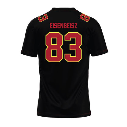NSU - NCAA Football : Cooper Eisenbeisz - Black Premium Football Jersey-1