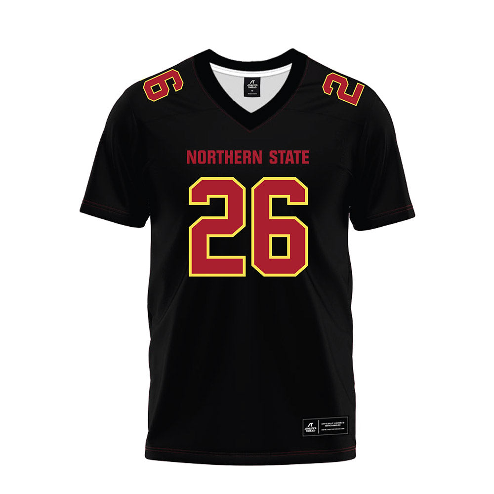 NSU - NCAA Football : Malachi Mack - Black Premium Football Jersey-0