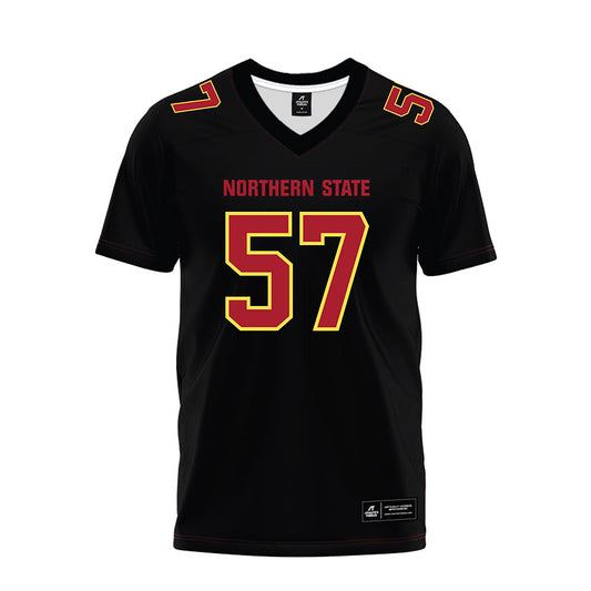 NSU - NCAA Football : Jake Merchlewitz - Black Premium Football Jersey-0