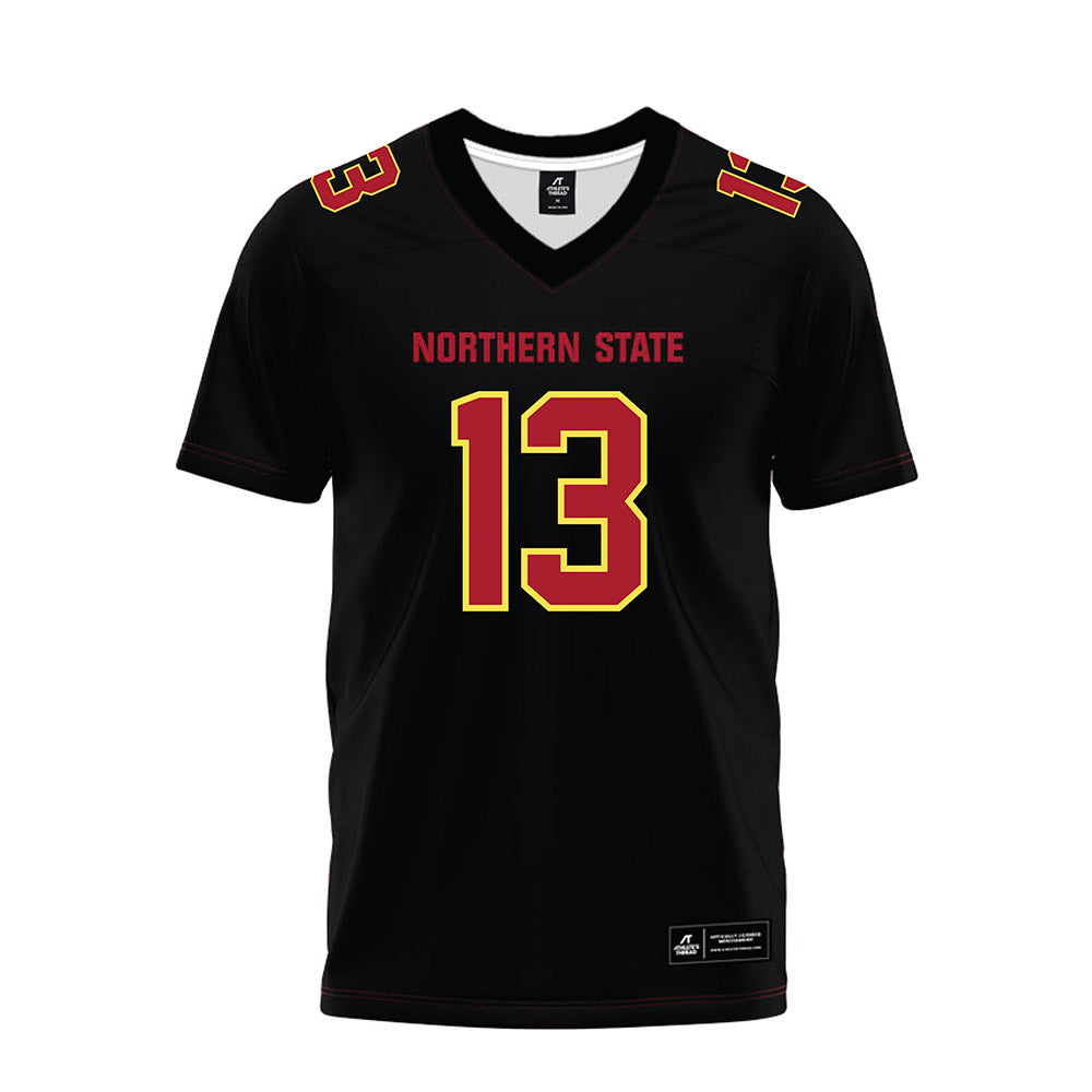 NSU - NCAA Football : Andrew Brandhorst - Black Premium Football Jersey-0