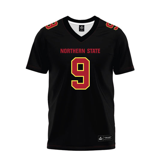 NSU - NCAA Football : Landon Hulst - Black Premium Football Jersey-0
